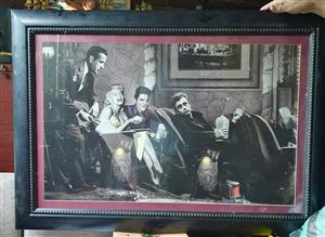 Framed print of "Classic Interlude" by the artist Chris Consani