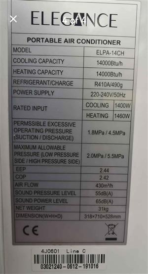 Elegance portable aircon 