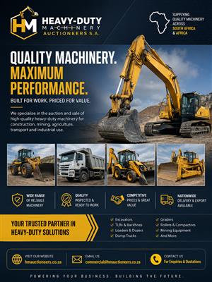 Heavy-duty Machinery in South Africa 