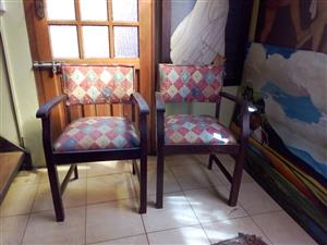 R 800 For Sale Two Dark Oak Dining Room Chairs R 800 For Sale Two Dark Oak Dining Room Chairs