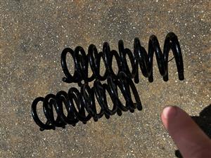 Front drop coil springs 