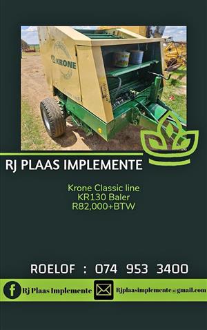 Krone KR130 Baler