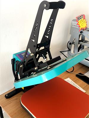 Heat Press Machine is a specialized device that uses high temperature and pressu