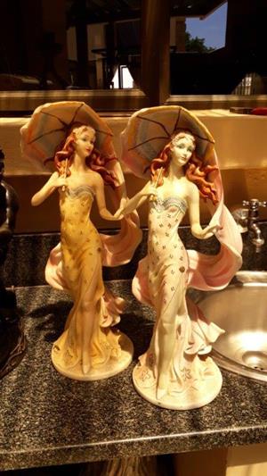 Two stunning antique statues for sale.  Italian masterpeices
