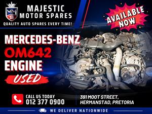 Mercedes-Benz OM642 Diesel Engine for Sale – Used