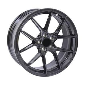 17″ SPW-628 5/100 Gloss Black Alloy Wheels