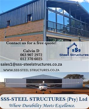 Steel Structures! Workshops - Churches - Warehouses etc!!
