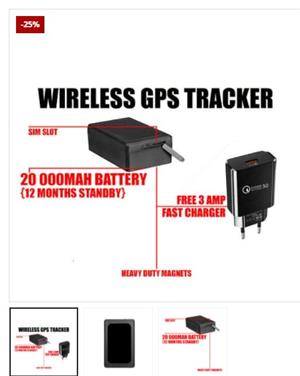 Godzilla GPS Tracker