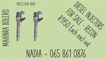 MAHINDRA BOLERO BEST QUALITY RECONDITIONED DIESEL INJECTOR FOR SALE MAGALIESBURG