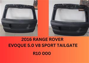 2016 RANGE ROVER EVOQUE TAILGATE 5.0 V8 SPORT 