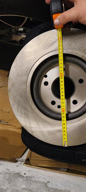 Mercedes Benz brake discs w203 327mm diameter