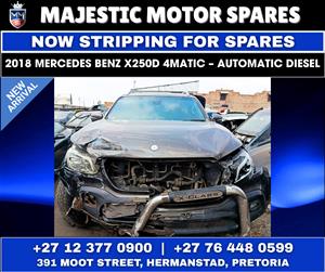 Now Stripping: 2018 Mercedes-Benz X250d 4MATIC – Automatic Diesel