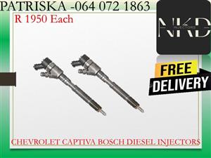 CHEVROLET CAPTIVA DIESEL INJECTORS FOR SALE OR TO RECON