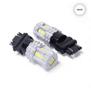 SMD LED Replacement Bulb - Type T25 3157 Wedge White (pair)