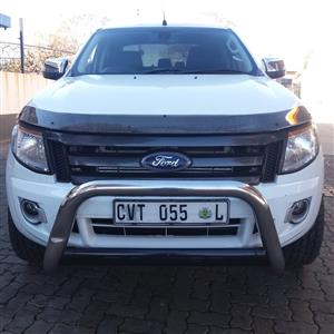 2013 FORD RANGER 3.2 AUTO 4X4 DOUBLE CAB  LEATHER SEATS 