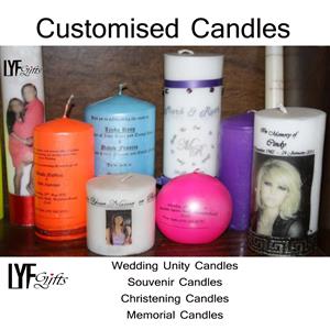 Cusomised Candles