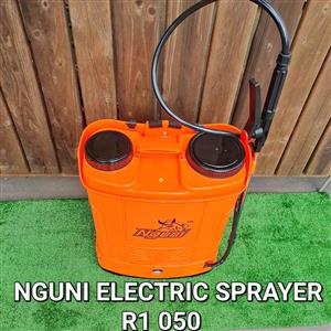 Nguni electric sprayer. 