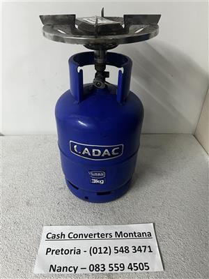 Cadac Gas Bottle with Cooker 3kg.