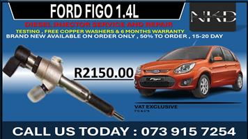 Ford Figo 1.4L Diesel Injectors 