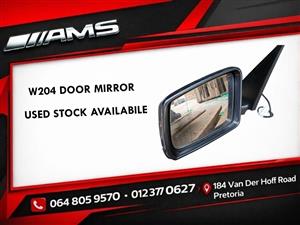  USED MERCEDES W204 DOOR MIRROR