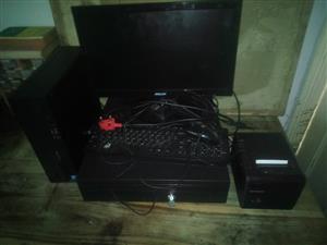Intell computer with POS system for sale