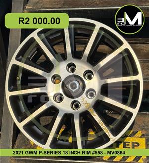 2021 GWM P-SERIES 18 INCH RIMS - MV0864