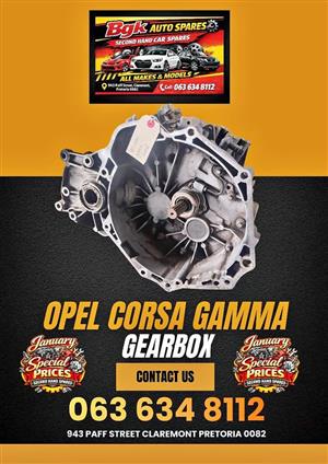 Opel corsa gamma gearbox