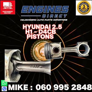 Original Import Hyundai H1 D4CB Pistons 