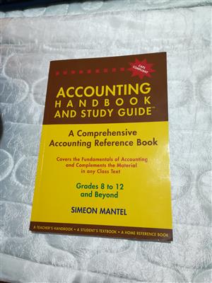 Accounting Handbook and Study Guide for sale  Pretoria - Moot
