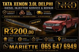 New Tata Xenon 3l Injectors 
