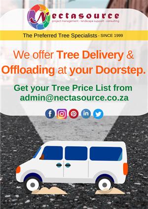 Tree deliveries to your doorstep