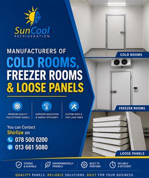 Cold room and Freezer rooms