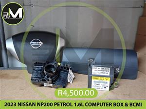 2023 NISSAN NP200 PETROL 1.6L COMPUTER BOX & BCMI MV0768