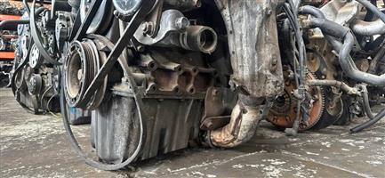 Mazda B3 Sub Assembly. Import Block with pistons and crank