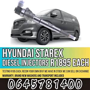 Hyundai Starex diesel injectors for sale