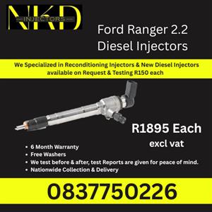 FORD RANGER 2.2 DIESEL INJECTORS FOR SALE