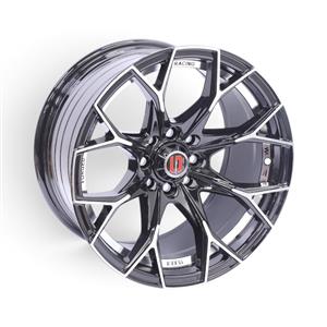15″ Peacemaker 4×100 & 4×108 Black Machine Face Alloy Wheels