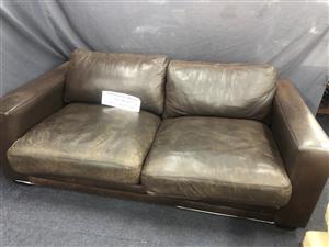 Leather Couch 2 Seater