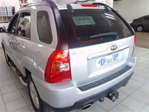 2010 kia sportage 2.0 sports silver color suv power sunroof mp3 music mileage 105000km