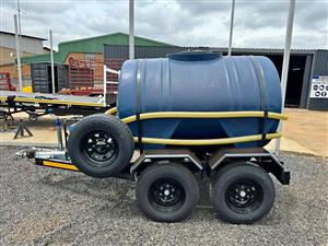 2000L water bowser trailer