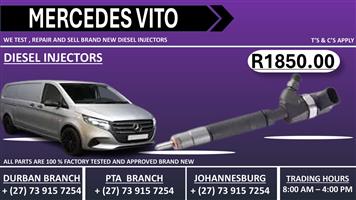 Mercedes Vito Diesel Injectors 