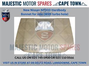 Nissan NP300 Hardbody Bonnet for sale (With turbo hole)