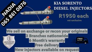 KIA SORENTO DIESEL INEJCTORS FOR SALE BY NKD DIESEL INJECTORS 