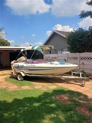 SENSATION 17FT WITH MERCURY115HP