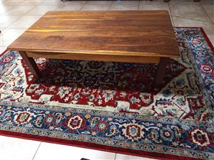 Imbuia antique coffee table
