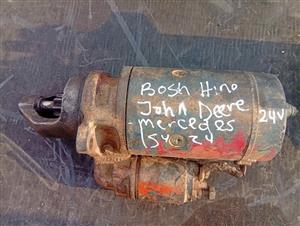 starter Bosch 24V for Mercedes truck 0001368307 John Deere Hino  original starter