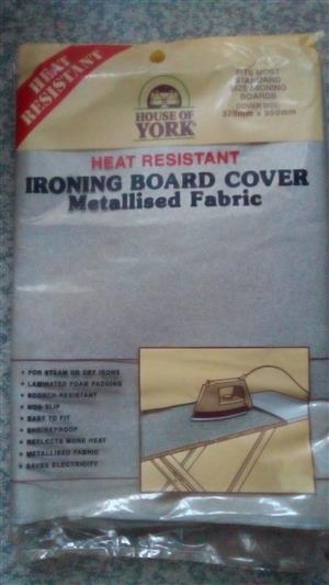 House of York - Ironing board cover - Metallised fabric x 2 