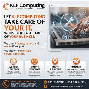 Computer & Laptop Support & Repairs