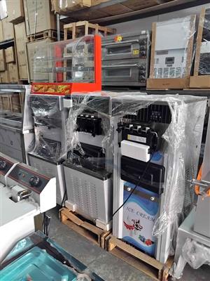 3 Flavor Floor Model Ice Cream Machine For Sale