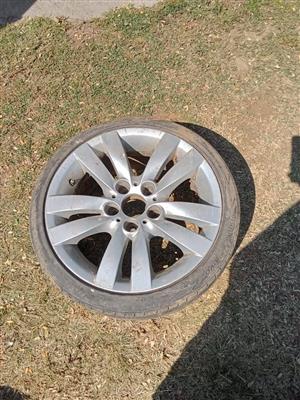 BMW 1 rim wheel only 17 inch